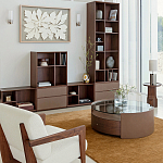 Кресло Avalon White Boucle из массива ореха варинант исполнения - 8 | Loft Concept в Омске