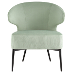 Современное мягкое кресло на металлических ножках Rakush Pistachio варинант исполнения - 2 | Loft Concept в Омске