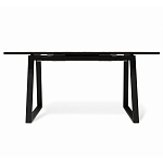 Стол обеденный раздвижной с прямоугольной бежевой столешницей Magali варинант исполнения - 3 | Loft Concept в Омске