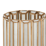 Настольная лампа в форме цилиндра фактурная Soft Glow Lamps варинант исполнения - 2 | Loft Concept в Омске