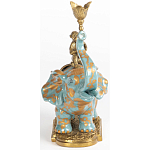 Фарфоровый подсвечник Слон с эмоцией Fluens варинант исполнения - 4 | Loft Concept в Омске