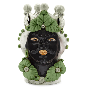 Ваза VASE MORO MAN EVE Green