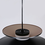 Подвесной светильник черного цвета из металла Obsidian Touch варинант исполнения - 3 | Loft Concept в Омске