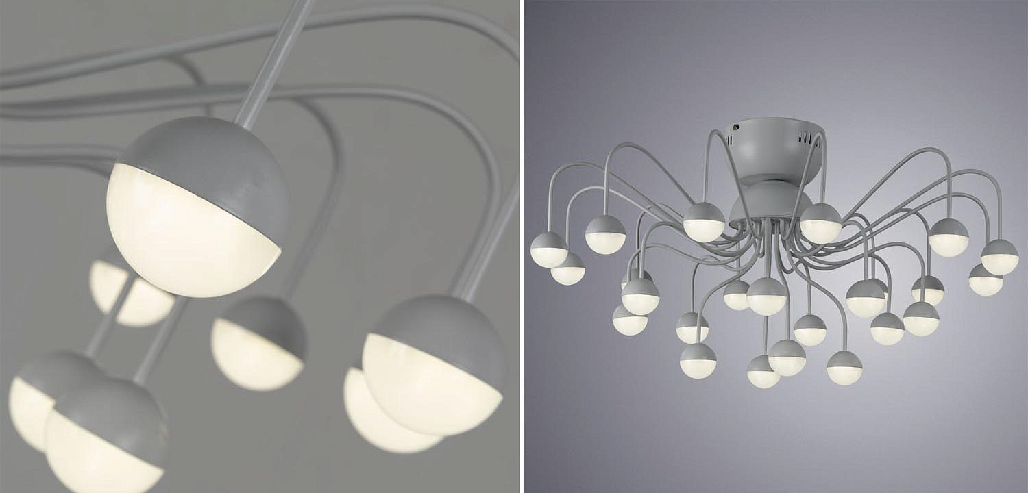 Потолочная люстра Vilelme Chandelier white Потолочная люстра Vilelme Chandelier white - Loft-Concept в Омске
