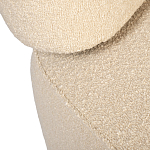 Кресло бежевое без подлокотников с обивкой из ткани букле Space of Freedom варинант исполнения - 3 | Loft Concept в Омске