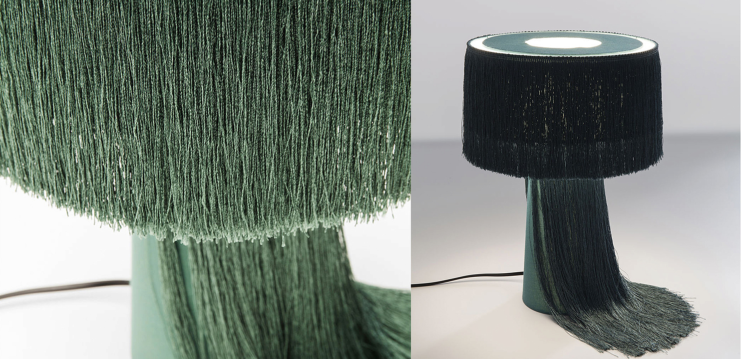 Настольная лампа Green Fringes - Loft-Concept в Омске