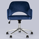 Кресло для компьютерного стола Veloury Blue варинант исполнения - 4 | Loft Concept в Омске