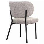 Стул мягкий с серо-бежевой буклированной обивкой Inspiration from Provence варинант исполнения - 3 | Loft Concept в Омске