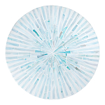 Столик с инкрустацией с перламутровым узором Dominic Blue варинант исполнения - 2 | Loft Concept в Омске