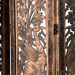 Ширма с  орнаментом ручная резьба Indian Antique Furniture варинант исполнения - 3 | Loft Concept в Омске