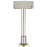 Настольная лампа на прозрачном основании Light Flowing Up варинант исполнения - 2 | Loft Concept в Омске