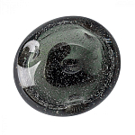 Бра с круглым плафоном из прозрачного стекла с пузырьками воздуха Effervia  варинант исполнения - 7 | Loft Concept в Омске