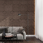 Гипсовая 3D панель с принтографией PM-20 варинант исполнения - 1 | Loft Concept в Омске