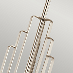  Люстра с прозрачными рифлеными цилиндрическими плафонами Kichler варинант исполнения - 24 | Loft Concept в Омске