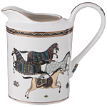 Чайный сервиз из фарфора с изображением лошадей на 6 персон 15 предметов Porcelain Horse Set  варинант исполнения - 4 | Loft Concept в Омске