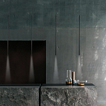 Подвсеной светильник светодиодный металлический цилиндрической формы Высота 100 см Trumpet tube варинант исполнения - 6 | Loft Concept в Омске