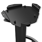 Барный стул вращающийся со спинкой Синий Велюр Vendramin Chair варинант исполнения - 7 | Loft Concept в Омске