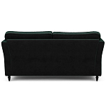 Диван с обивкой из велюра зеленый Gibbs Dark Green Sofa варинант исполнения - 3 | Loft Concept в Омске