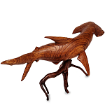 Статуэтка акула-молот деревянная Hammer варинант исполнения - 2 | Loft Concept в Омске