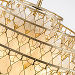 Люстра многоярусная с декором из натуральной морской ракушки Iridescent Light варинант исполнения - 6 | Loft Concept в Омске