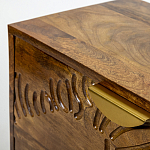 Прикроватная тумба с фактурным фасадом Termite варинант исполнения - 2 | Loft Concept в Омске