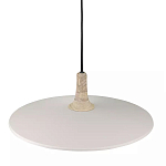 Подвесной светильник круглый в сочетании дерева и металла Space варинант исполнения - 2 | Loft Concept в Омске