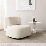 Дизайнерский журнальный стол белый в форме геометрических фигур Cydogic варинант исполнения - 1 | Loft Concept в Омске