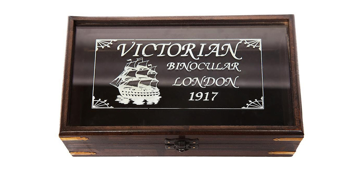 Винтажный бинокль в подарочной коробке Copper Binoculars - Loft-Concept в Омске