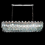 Люстра овальная с хрустальными подвесками Gorgeous Crystal Light варинант исполнения - 5 | Loft Concept в Омске