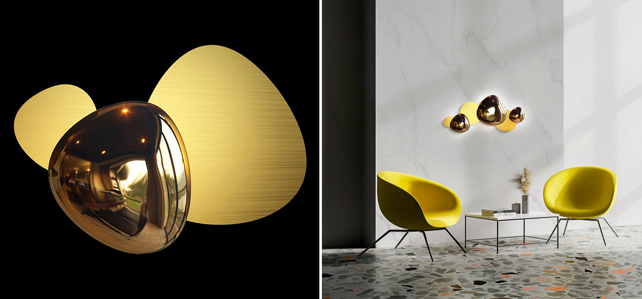 Бра Gold Matt & Gloss 1 Бра Gold Matt & Gloss 1 - Loft-Concept в Омске