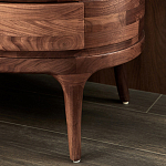 Комод деревянный с 7-ю ящиками Moon Walnut Furniture варинант исполнения - 7 | Loft Concept в Омске