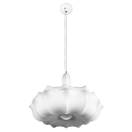 Подвесной светильник с белым фигурным абажуром и мягкими волнистыми краями Cloud Motion  варинант исполнения - 8 | Loft Concept в Омске