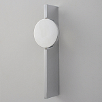 Бра с круглым зеркальным диском на прямоугольном соновании Reflection Circle Glow варинант исполнения - 1 | Loft Concept в Омске