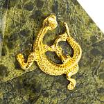 Шкатулка пирамида из натурального камня змеевик Stone Casket варинант исполнения - 3 | Loft Concept в Омске