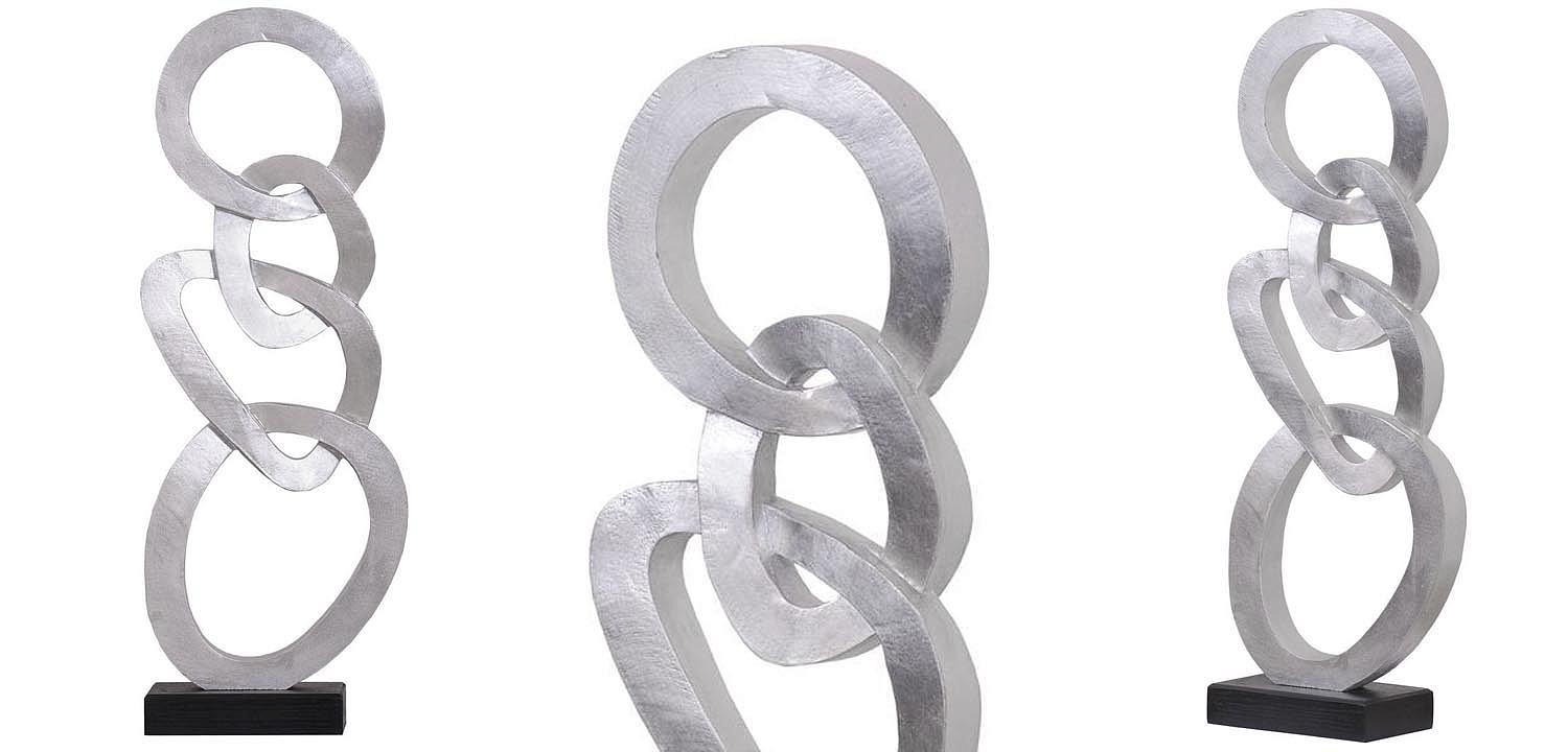 Статуэтка Anillos Statuette silver II Статуэтка Anillos Statuette silver II - Loft-Concept в Омске