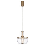 Подвесной светильник с плафоном из акрила и металлическим основанием Blanton 23 варинант исполнения - 4 | Loft Concept в Омске