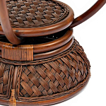 Столик кофейный из ротанга Eloise варинант исполнения - 2 | Loft Concept в Омске