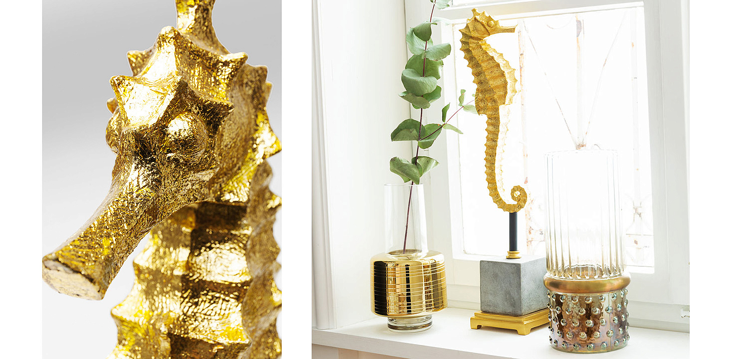 Статуэтка Golden Sea Horse - Loft-Concept в Омске