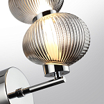 Бра с 2-мя рифлеными стеклянными шарами Marcelh Light варинант исполнения - 4 | Loft Concept в Омске