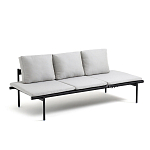 Диван-шезлонг черный Annet варинант исполнения - 2 | Loft Concept в Омске