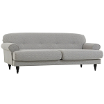 Трехместный диван Garner Grey Ornament Sofa варинант исполнения - 2 | Loft Concept в Омске