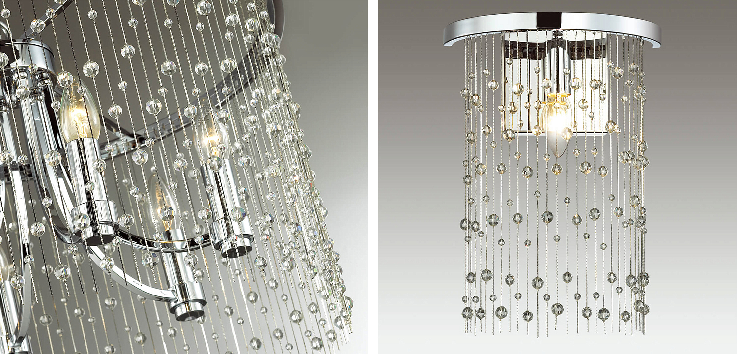 Бра Hailstorm Rain Wall lamp chrome Бра Hailstorm Rain Wall lamp chrome - Loft-Concept в Омске