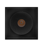 Встраиваемый спот светодиодный черного цвета квадратной формы из металла Pure Square варинант исполнения - 1 | Loft Concept в Омске