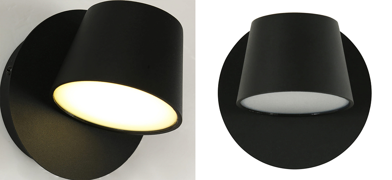 Бра в черном цвете Retro Future Light Бра в черном цвете Retro Future Light - Loft-Concept в Омске
