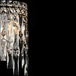 Бра с хрустальными подвесками прозрачного цвета Хром Ludivine Lighting варинант исполнения - 3 | Loft Concept в Омске