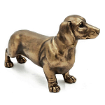 Статуэтка такса с реалистичными деталями и гладкой поверхностью Dachshund Style варинант исполнения - 2 | Loft Concept в Омске