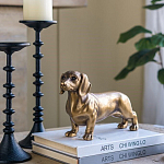 Статуэтка такса с реалистичными деталями и гладкой поверхностью Dachshund Style варинант исполнения - 6 | Loft Concept в Омске
