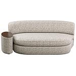 Диван двухместный со столиком Ulysses варинант исполнения - 2 | Loft Concept в Омске