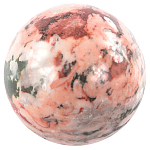 Шар декоративный из натурального камня Креноид Natural Stone Spheres 7.5 см варинант исполнения - 1 | Loft Concept в Омске