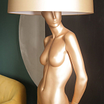 Лампа MANNEQUIN LAMP с абажуром женственность в деталях варинант исполнения - 9 | Loft Concept в Омске